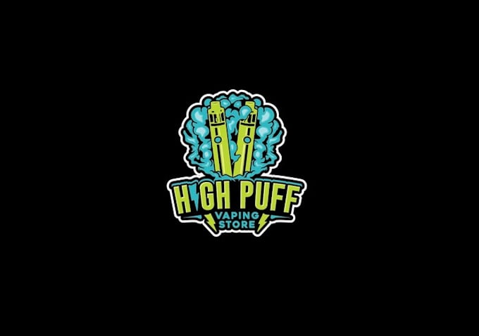 design awesome vape store logo