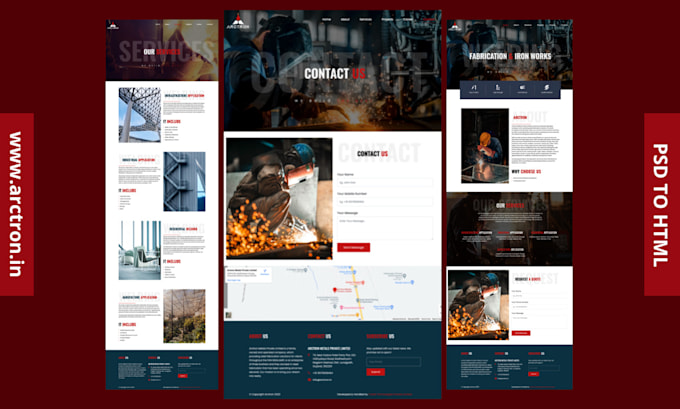 convert figma to html, psd to html, xd to html