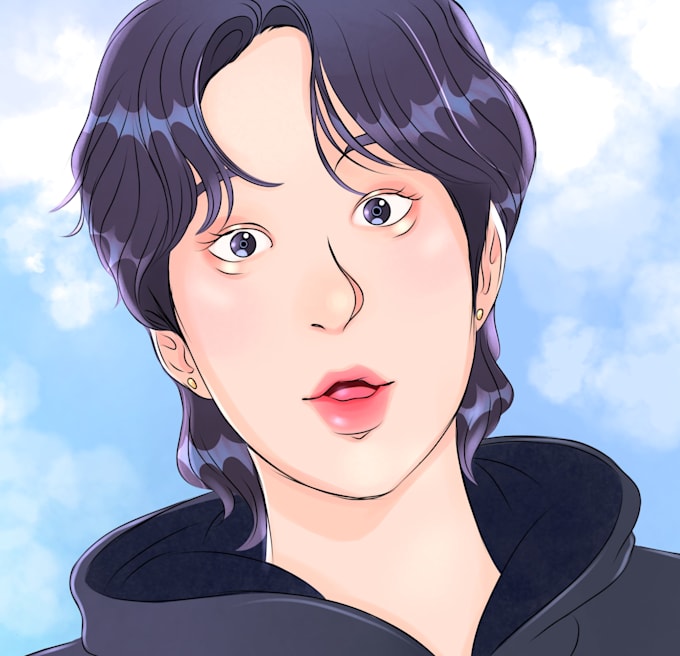 draw basic anime style art for you