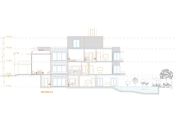 luxury home design and architecture section work