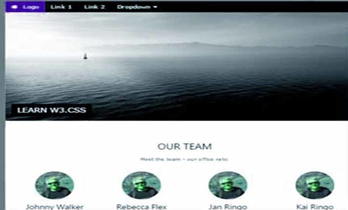 Create a unique web design using html css by Sanower10 | Fiverr