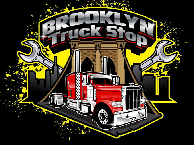 design excellent truck logo