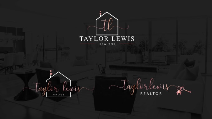 design real estate, realtor signature logo