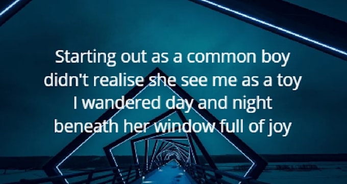 write the best song lyrics and poetry on any topic