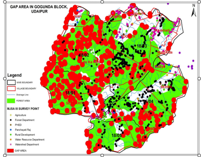 Do Gis Maping Spatial Remote Sensing Analysis And Digitalization By Zohaib09kamboh Fiverr 