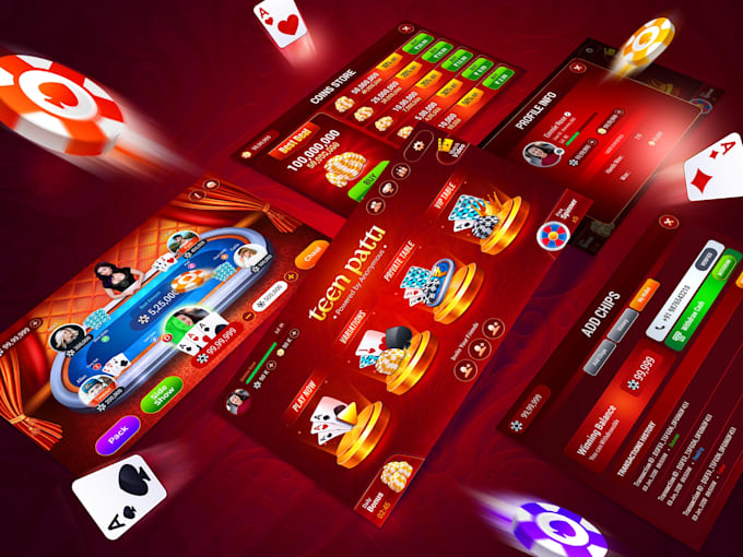 do game UI design in android or ios for mobile players