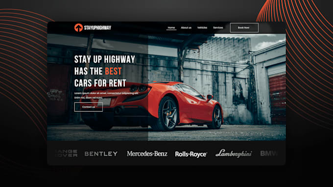 design and develop a responsive webflow landing page