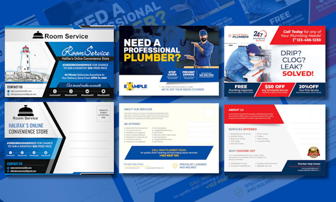 design business standard postcards, eddm postcard