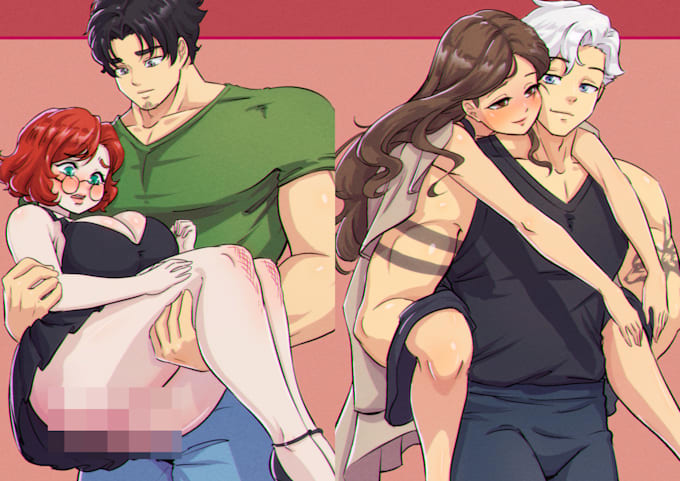 make your character design nsfw