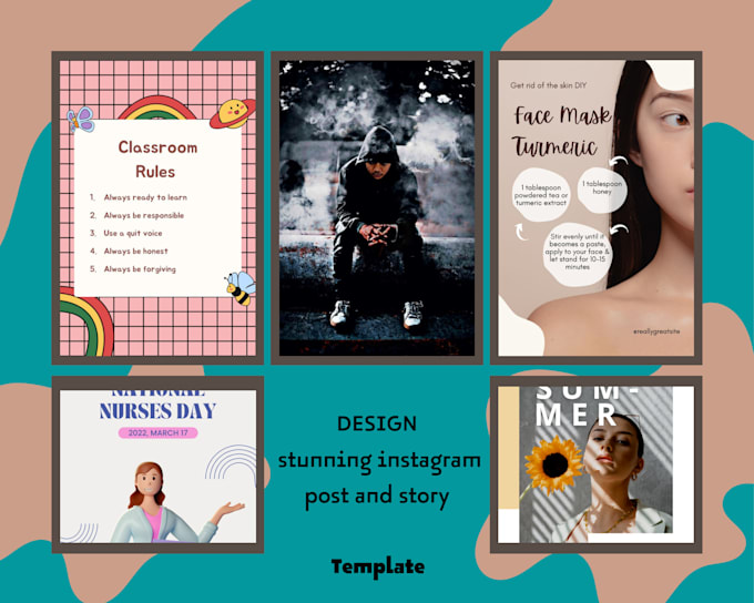 Design stunning instagram post or story template by Arifin071 Fiverr