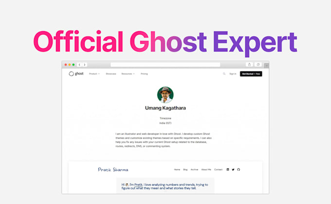 design a custom ghost blog newsletter email template