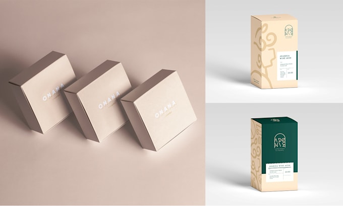 design modern multi flavour food packaging
