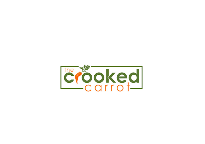 design attractive crooked carrot logo  for your health