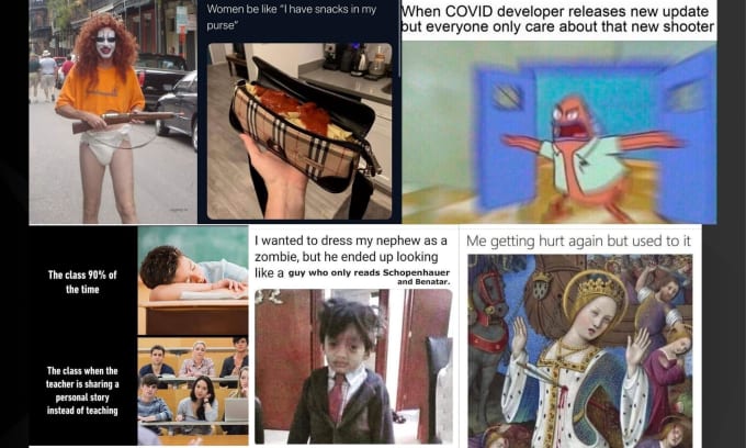 create you super funny memes for your social media page