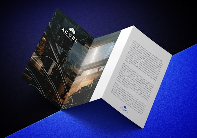 design a professional brochure and flyer with adobe cc