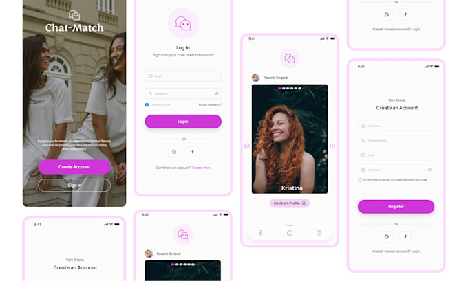 create best mobile app ui ux design and prototyping in figma