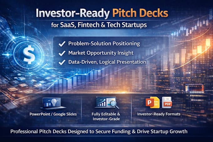 craft an executive level pitch deck for serious investors