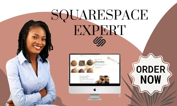 responsive squarespace website design,  website redesign