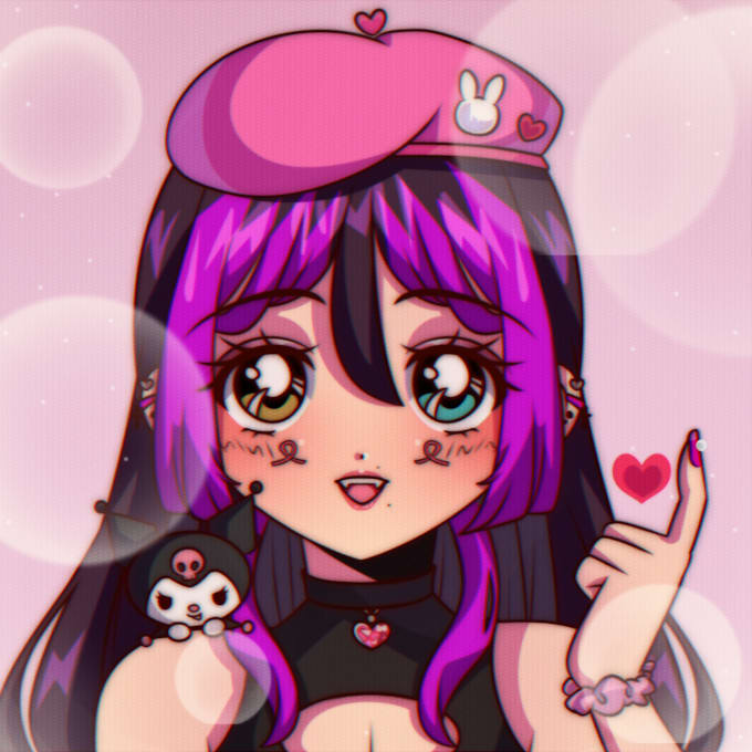 draw a icon 90s style ych