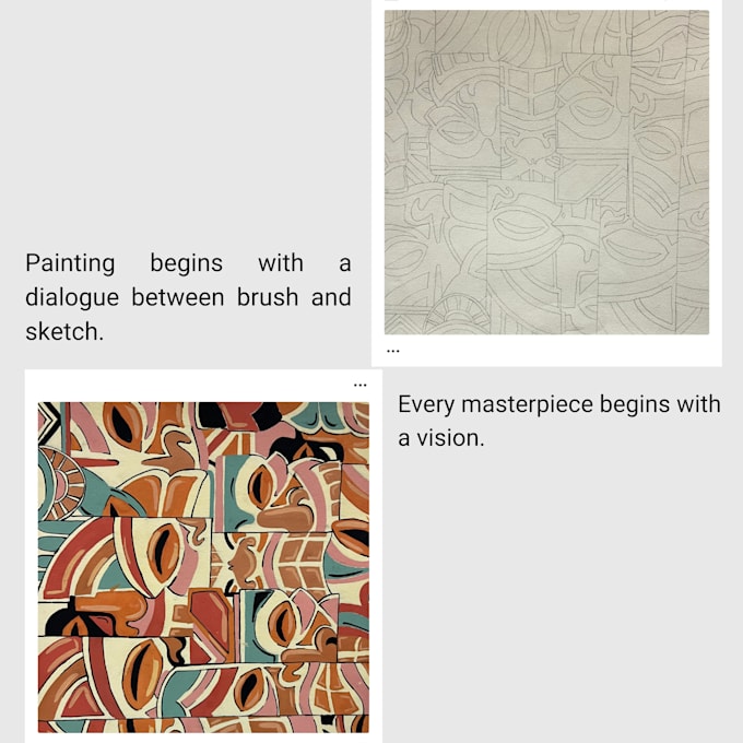 create a unique textile patterns