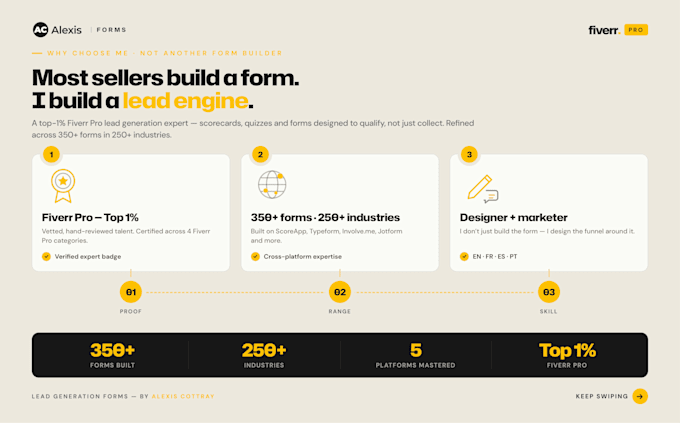 build complex typeform forms with logic and calculations