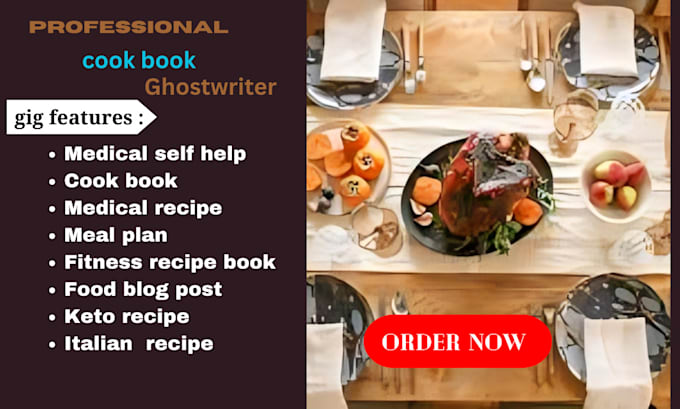 a professional canva design for your recipe cookbook recipe cookbook design