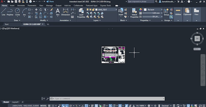 drafting services for profile elevation and site plans