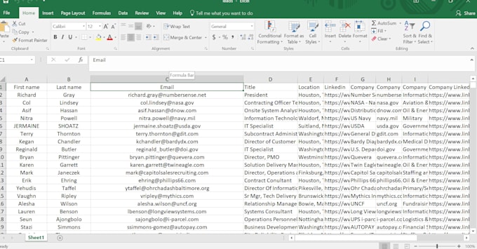 provide b2b lead generation for any industries