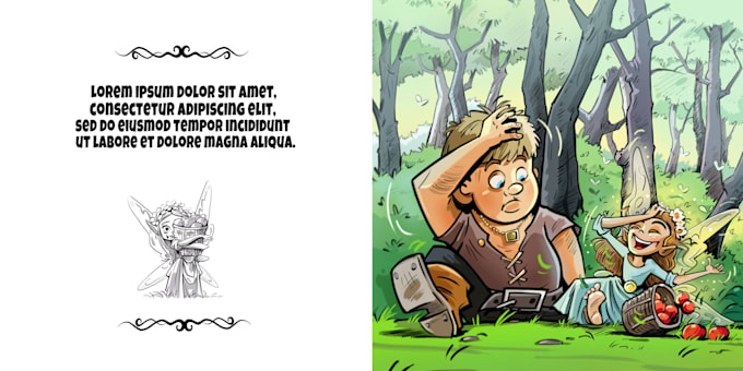 illustrate picture books for children ready for amazon KDP
