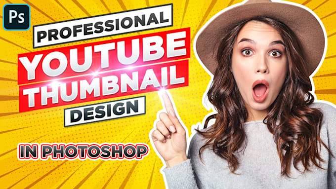 create a catchy youtube thumbnail in 1 hour