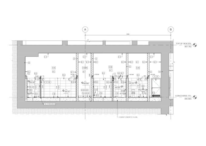 2d plan with reference drawing with hand sketh or pdf