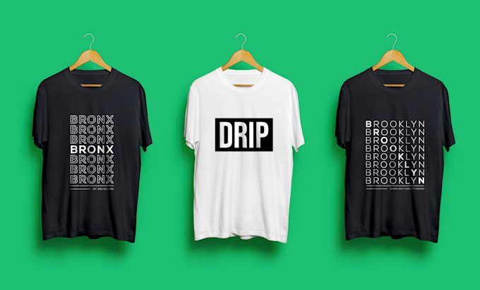 Do custom and trendy minimalist typography t shirt design by ...