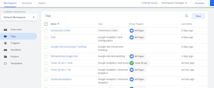 set up google ads conversion tracking, tag manager ga4 ecommerce