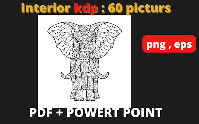 create for you 60 mixed animals mandala coloring pages