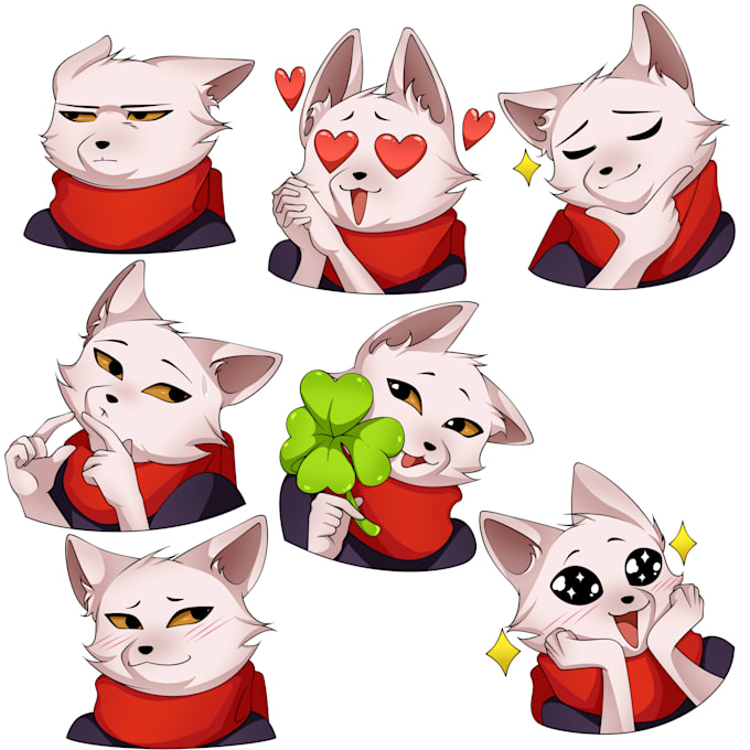 draw custom create twich emotes stylized