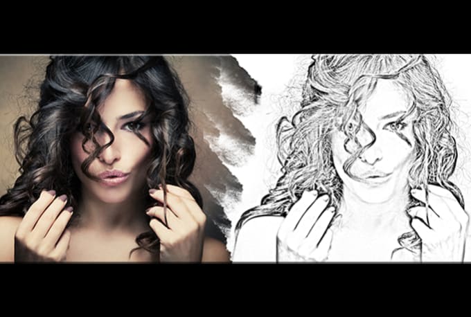 Transform Photos Into Pencil And Watercolor Drawing By Souravpmcartist