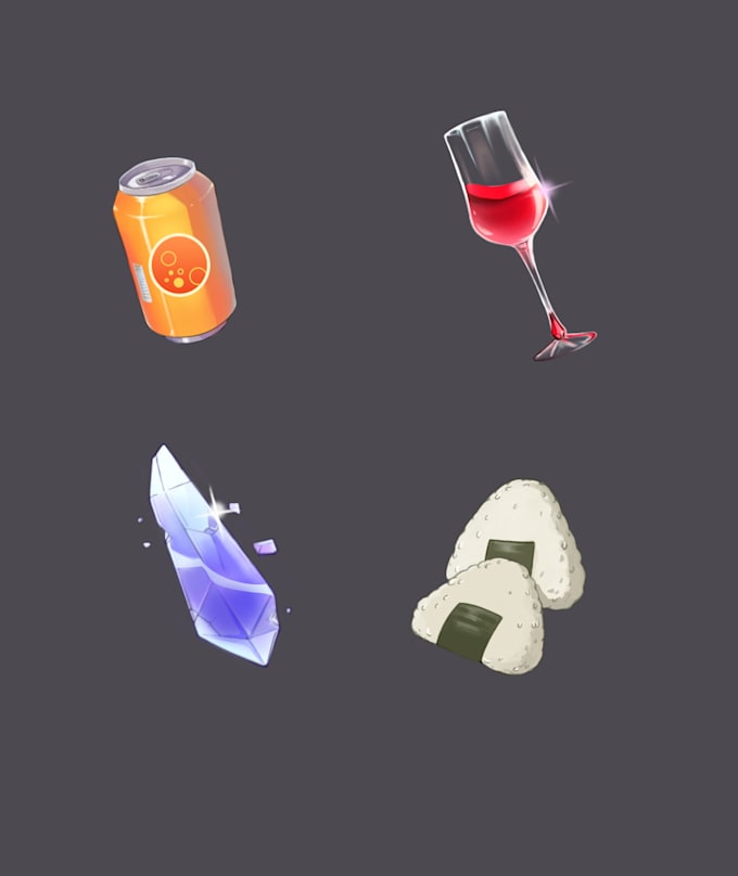 Draw icons for your videogame by Juliapalmieri | Fiverr