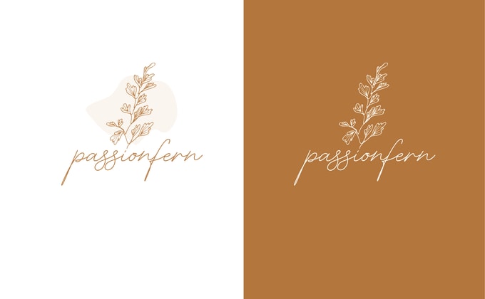 design a custom botanical logo and brand identity