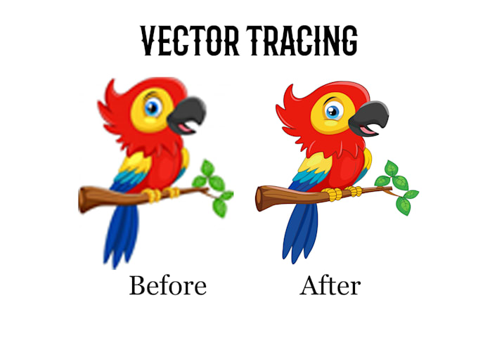 do vector tracing, vectorize logo, vectorize image