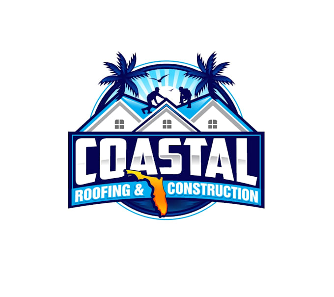 design a professional modern construction logo