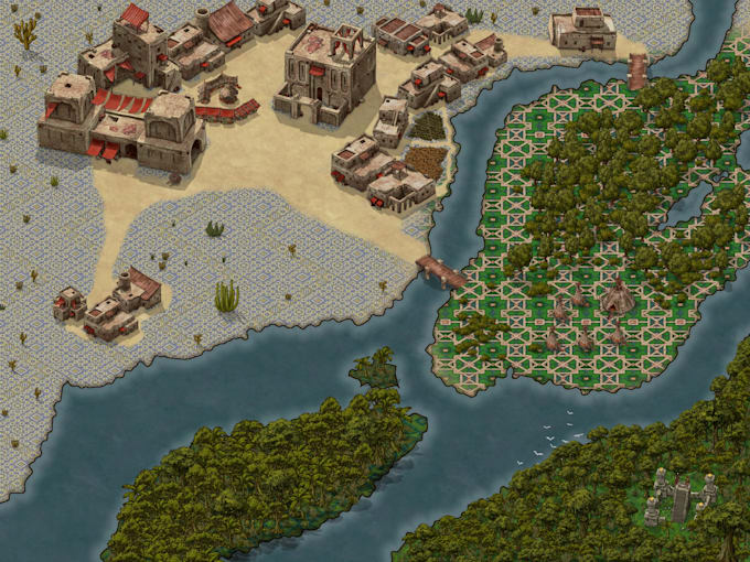 Create a custom 4k map for your creative project by Davidram99 | Fiverr