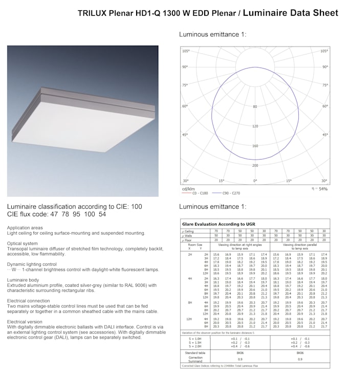 do professional architectural lighting design and dialux simulation
