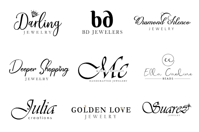 design a handwritten, scripted, signature logo for your jewelry business
