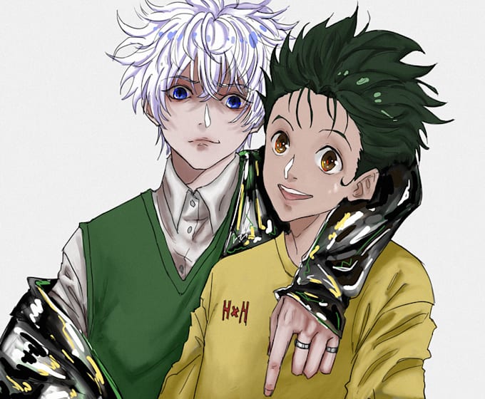create a  anime ,manga , fan art character for you