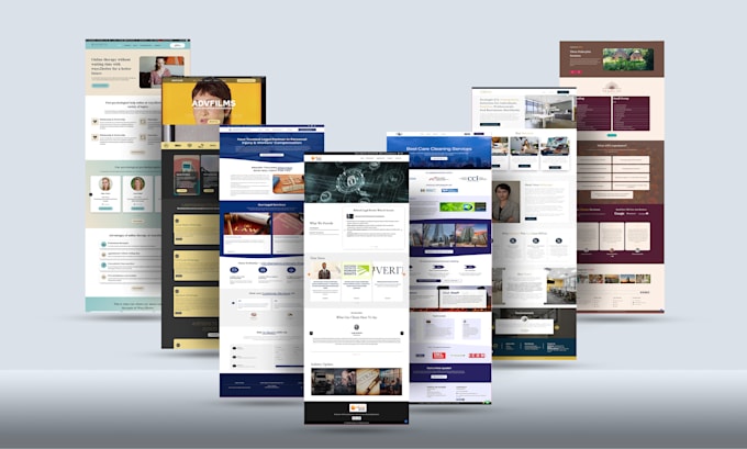 design a professional law firm, lawyer or attorney website