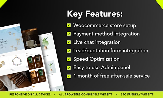 build a responsive wordpress ecommerce website