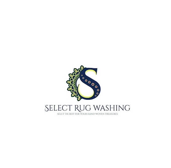 design attractive super select rug washing logo branding package