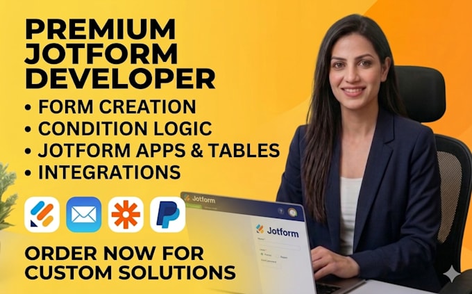 create professional jotform in 2 hours