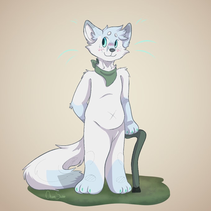 draw chibi furry art