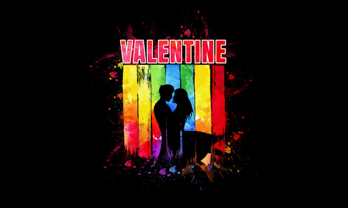 do custom watercolor t shirt design and digital painting
